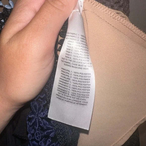 Self-Portrait Bellis Lace Trim Dress With Frilled Sleeves - Picture 12 of 16